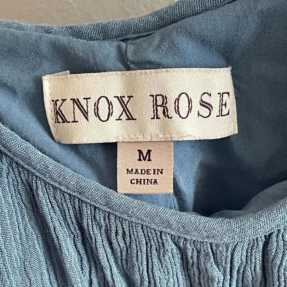 Knox Rose | Women's M, dip dye blue ombre handkerchief‎ dress - Picture 4 of 4